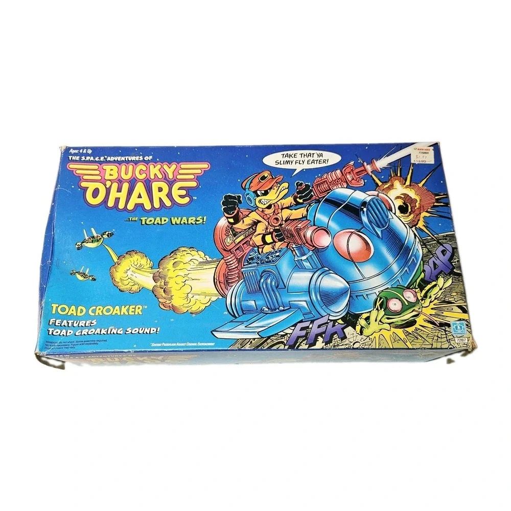 Toad Wars Space Adventures of Bucky O'Hare Toad Croaker Hasbro NEW